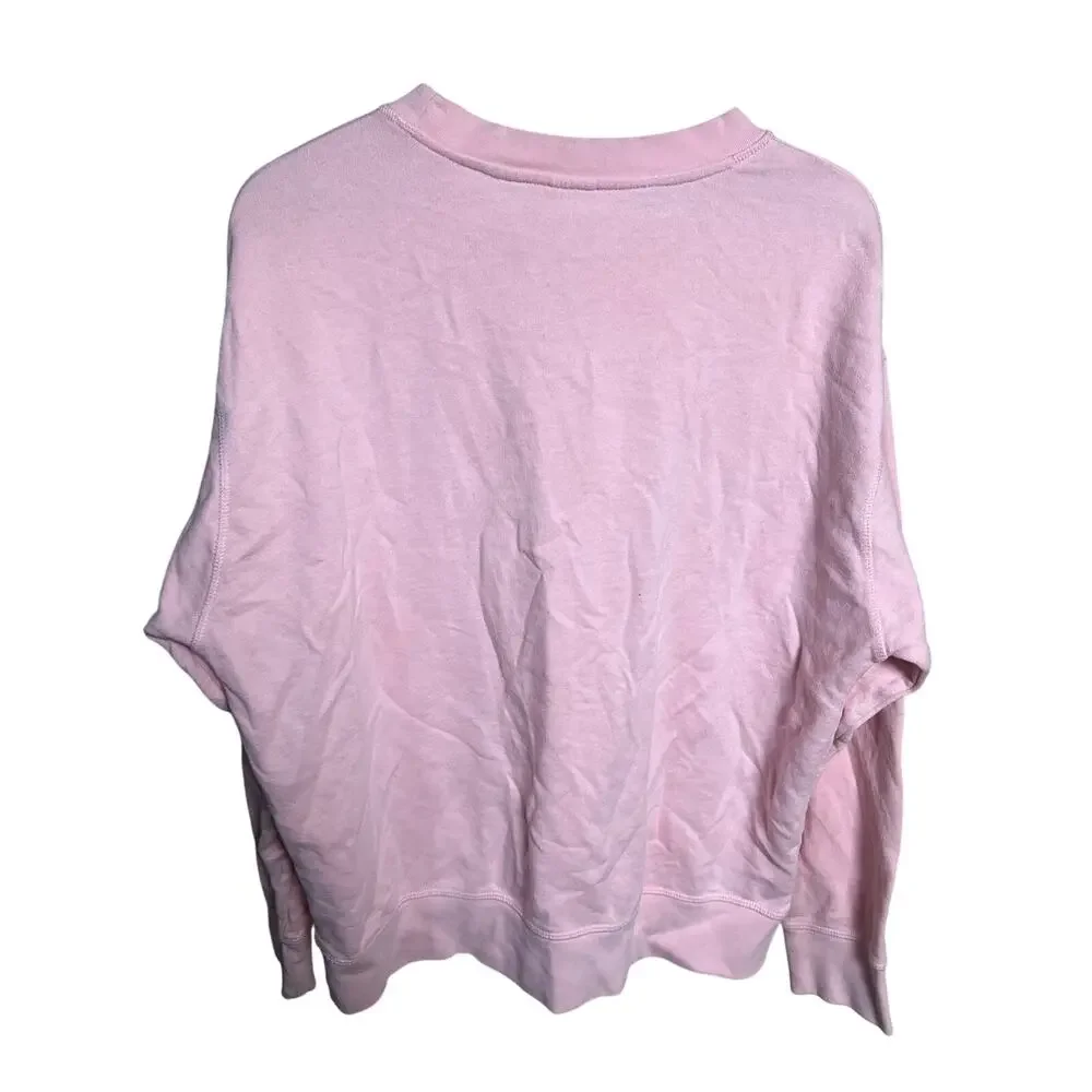 Levis Sweater Pink Pullover Casual Stretch Logo XL
